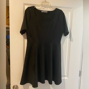 Maurice’s Short-Sleeve Black Dress